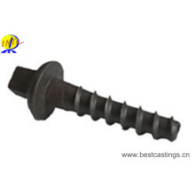 High Quality Rail Sleeper Screw Spikes with Big Disk